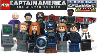 LEGO CAPTAIN AMERICA: THE WINTER SOLDIER Custom Minifig Showcase (Road to KANG DYNASTY Updated)