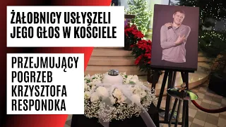 Pogrzeb Krzysztofa Respondka. PŁAKALI nawet mężczyźni... | FAKT.PL