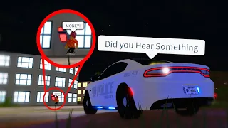 We Secretly Spied On Him And He Wouldn't Stop Stealing MONEY! ARRESTED AT GUNPOINT! (Roblox)