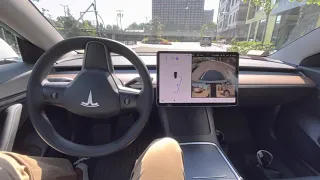 Tesla Auto Parking (Parallel)