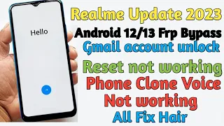 All Realme update FRP Bypass Android 13/ Realme C25 reset not working Frp bypass