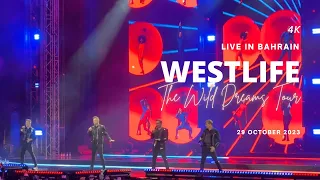 WESTLIFE - ABBA MEDLEY LIVE IN BAHRAIN (The Wild Dreams Tour 2023) #mamamia #gimme! #dancingqueen