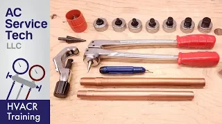 Using a Manual Swaging Tool To Expand Copper Tubing!