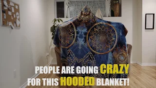 People Are Going CRAZY Over This Hooded Blanket!!