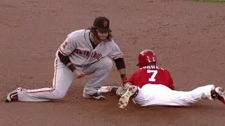 SF@WSH: Posey nabs Turner after call overturned