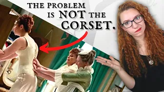 The REAL problem with corset lacing torture scenes in period dramas (it’s not historical accuracy)