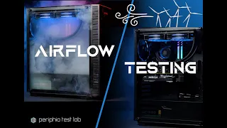 Gaming Computer Airflow Test w/ Fog Machine - Periphio Firestorm Cooling Configuration | Test Lab