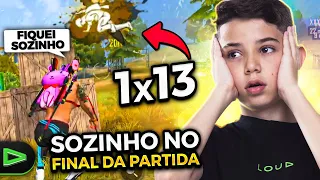 FIQUEI SOZINHO NO FINAL DA PARTIDA EM UM CAMPEONATO!!!