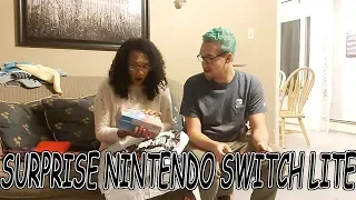 Surprising My Mom With a Nintendo Switch Lite!!