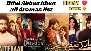 Bilal Abbas khan All dramas and movies 😍 #bilalabbaskhan #pakistaniactor #drama #ishqmurshid #viral