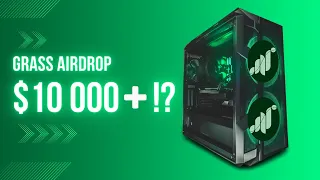 GRASS AIRDROP STRATEGIE - TOKENY ZDARMA