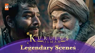 Kurulus Osman Urdu | Legendary Scenes - 58 | Cerkutay aur Bamsi sahab ki jazbaati yaadein