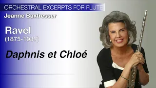 Ravel - Daphnis et Chloé | Baxtresser | Orchestral Excerpts for Flute