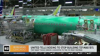 United tells Boeing to stop building 737 Max 10's