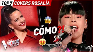 Unexpected ROSALÍA covers on The Voice