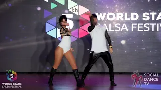 Sara & Dario (Spain) 5th World Stars Salsa Festival - Albena / Bulgaria 2019!