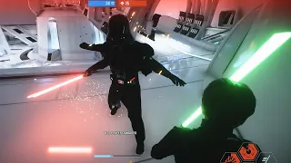 This is why you shouldn't FIGHT Luke alone | HvV #824 | Star Wars Battlefront 2