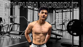 My PUSH Workout: Chest, Shoulders & Triceps (2022) | Push/Pull/Legs series