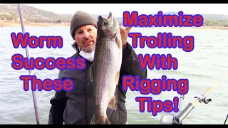 Worm Trolling For Trout: The Finer Points