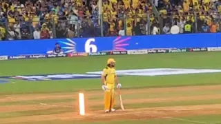 RAW FOOTAGE MS Dhoni 3 sixes LIVE from Wankhede #mivscsk IPL 2024