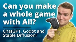 How I used ChatGPT and Stable Diffusion to make a whole video game! - AI for Godot Game Dev