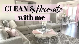 CLEAN & DECORATE WITH ME | CLEANING MOTIVATION | CLEAN WITH ME
