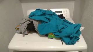 Coyote the Disgraceful Samsung Washer on spin cycle