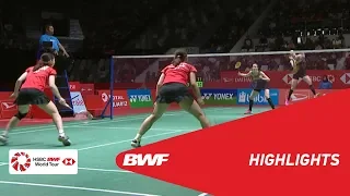 DAIHATSU Indonesia Masters 2018 | Badminton WD - SF - Highlights | BWF 2018
