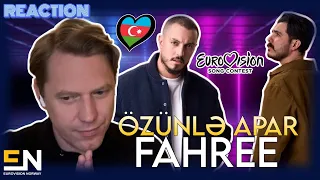 Reacting to "ÖZÜNLƏ APAR" by FAHREE (Azerbaijan 2024) 🇦🇿