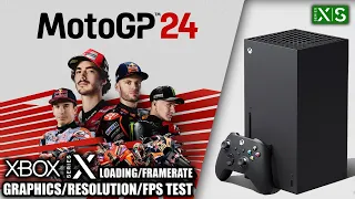 MotoGP 24 - Xbox Series X Gameplay + FPS Test