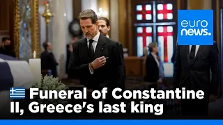 Funeral of Constantine II, Greece's last king