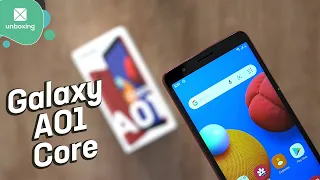 Samsung Galaxy A01 Core | Unboxing en español