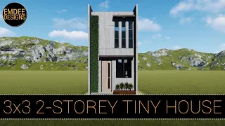 3X3 2-STOREY TINY HOUSE | 9.0 SQM