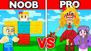 J’ai Triché dans ce Build Battle de MISS DELIGHT Noob vs Pro sur Minecraft !