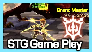 STG game play (GrandMaster) / Flexibility & Smooth skill combo / Dragon Nest Korea