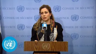 Albania on Ukraine - Security Council Media Stakeout (27 April 2022)