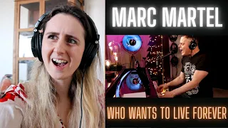 First Reaction to Marc Martel Who Wants To Live Forever (Queen Cover) ACTUAL REACTION xD