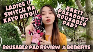 Bakit kailangan ng mag switch sa Pasador? Reusable pad? Menstrual pad? | reusable pad review