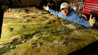 How I made this HUGE 8Ft Ultra-Realistic wargaming board!!!