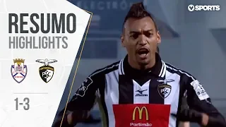 Highlights: Feirense 1-3 Portimonense (Portuguese League 17/18 #23)