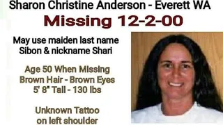 MMIW: Sharon Christine Anderson, Everett, WA, December 2, 2000