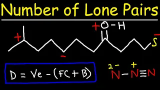 How To Identify The Number of Lone Pairs on an Atom Using Formal Charge