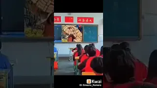 Chinese school children being shown the labours of their parents. PLEASE SUBSCRIBE to get more video