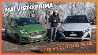 FORD FIESTA ST vs. HYUNDAI i20N: confronto INEDITO tra il TOP assoluto delle citycar SPORTIVE