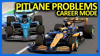 F1 24 Career Mode : Huge Pitlane Problems... (F1 24 Part 3)