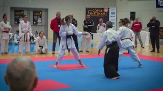 51^ COPPA SHOTOKAN - Finale Kumite a squadre femminile.