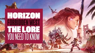 9 Biggest Things You Need To Know About Horizon Zero Dawn Before You Play Horizon Forbidden West