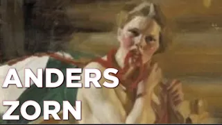 Anders Zorn: A Collection of 140 Paintings