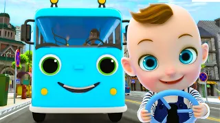 Wheels On The Bus + More Nursery Rhymes & Kids Songs | Bebeplim