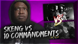 WOW!!!!! REACTING TO GHETTS FT STORMZY & GHETTO - SKENG & CHIP - 10 COMMANDMENTS (REACTION)